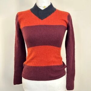 Vintage 2000s INC International Concepts 70% Angora Knit Sweater S Y2K Fit